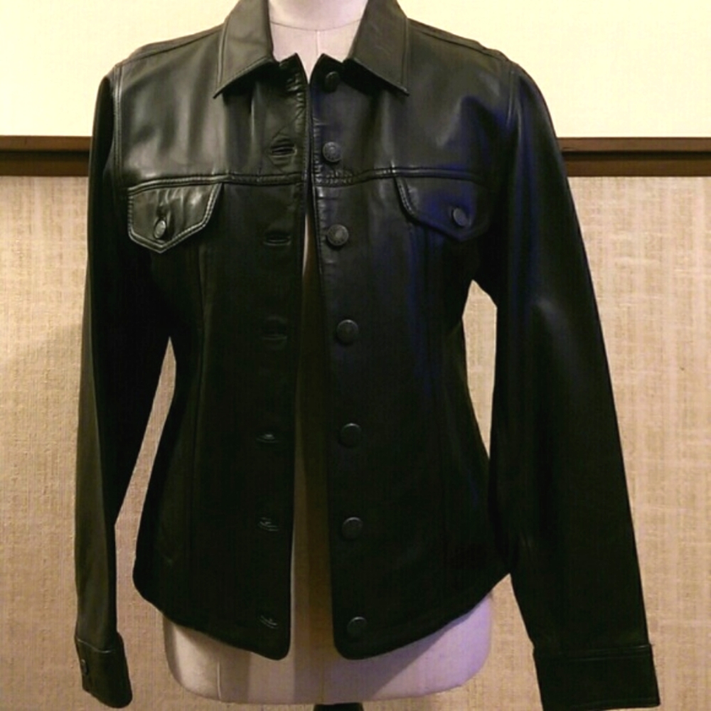 Gap leather Jacket
